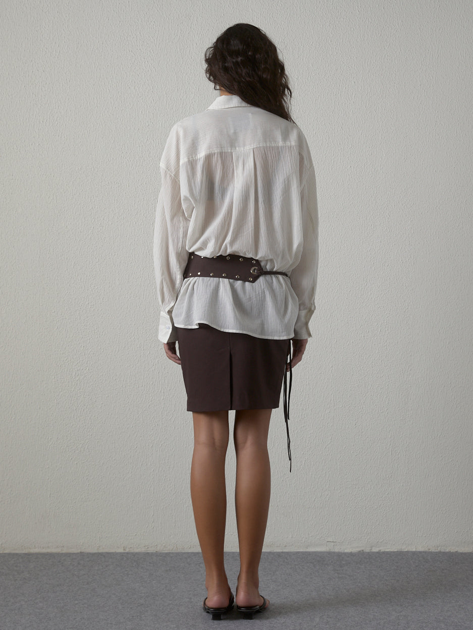 Double placket shirt